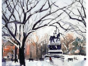 Logan Circle - Winter